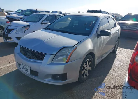 2012 Nissan Sentra 2.0 Sr из США, поврежденный, VIN 3N1AB6AP8CL646765